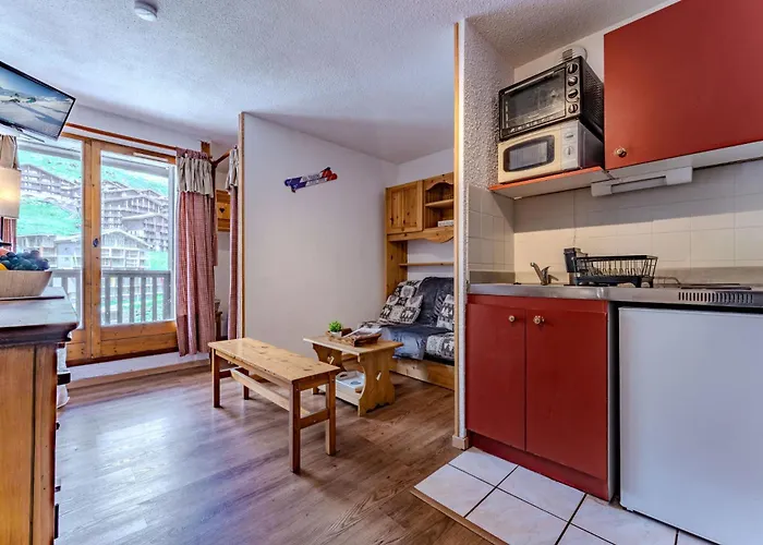 Charming - Ski-in Ski-out Access, 4 Guests, - Cimes De Caron * Val Thorens