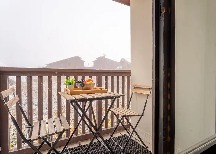 Daire Charming - Ski-in Ski-out Access, 4 Guests, - Cimes De Caron *